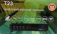 GoldenStream T23 DVB-T2 телевизионный цифровой тюнер DVB-T2/T/C Wi-Fi ( megogo+youtube )