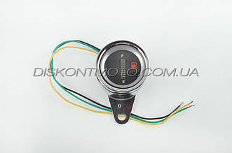 Індикатор (датчик) рівня палива виносний універсальний (цифровий, хром) (mod:MY-169) MOTOR
