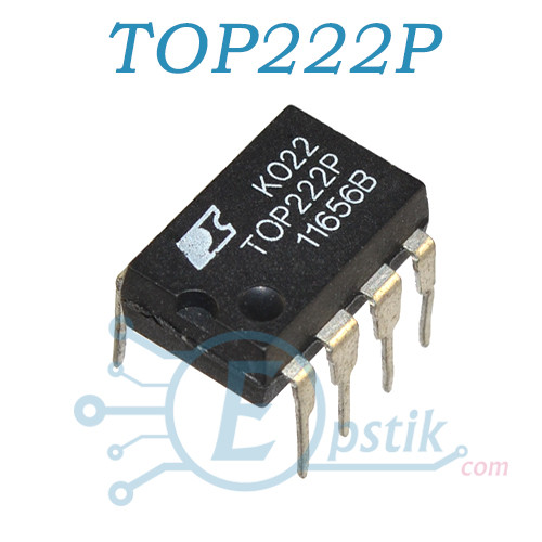 TOP222P, AC-DC ШІМ контролер, DIP8