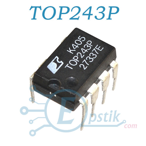 TOP243P, AC-DC ШІМ контролер, DIP7