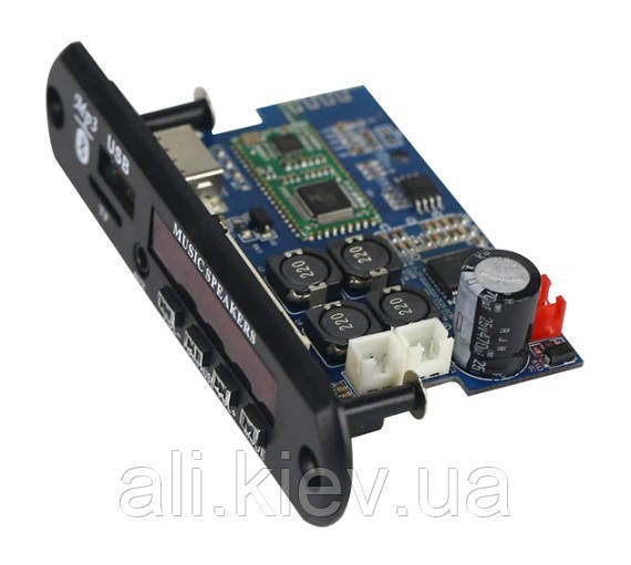 Мультіплеер з підсилювачем TDA7492P 2*25Вт USB TF FM AUX Bluetooth 4.2 12 -24V D-клас Підсилювач аудіо плата