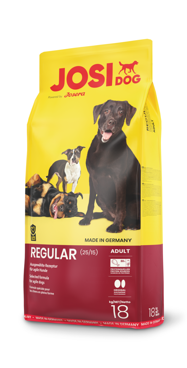 Корм для собак ЙозіДог Регуляр (JosiDog Regular 25/15) 15 кг, TM Josera (Німеччина).