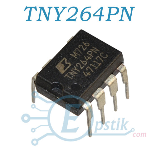 TNY264PN, контролер ШІМ Low Power Off-line switcher, DIP7