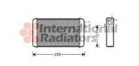 Радиатор печки (отопителя) Опель Омега, Opel Omega A (пр-во VAN WEZEL 37006116)