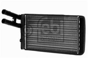 Радіатор пічки (опалення) Audi 80, Ауді 80, Фольксваген (пр-во FEBI 14741)