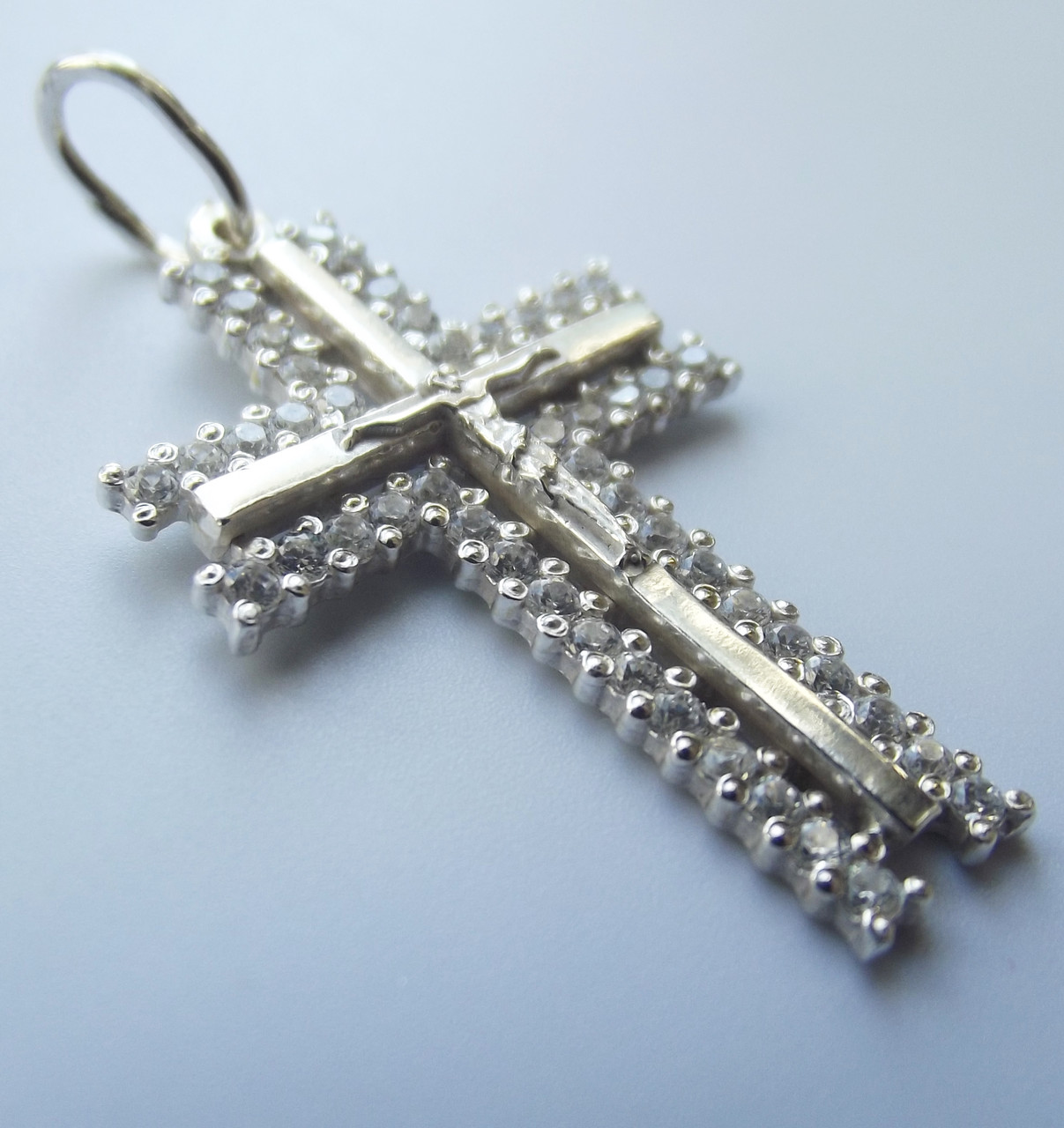 Крест серебряный в "Камнях с Распятием" - фото 2 - id-p69979688
