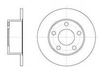 Тормозной диск задний Ауди, Шкода, Фольксваген (пр-во ROADHOUSE 6123.00)