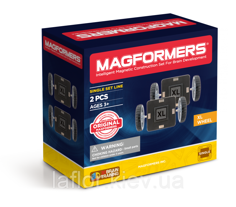 Магнітний конструктор Magformers Колеса XL 2 елементів