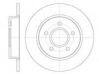 Тормозной диск задний Форд C-MAX/ C-MAX II/ Фокус C-MAX/ Фокус 2 (пр-во ROADHOUSE 6846.00)