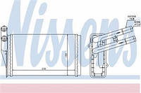 Радиатор печки (отопителя) Audi 80, Ауди 80, Шкода, Фольксваген (пр-во NISSENS 70224)