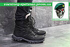 Тактичні зимові берці "Commando NATO" (армійські черевики Коммандос) у кольорі чорний black утеплювач хутро, фото 2