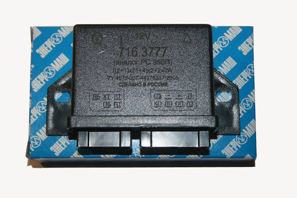Реле поворотов газ 2410 Реле поворота ГАЗ-3302,3307,2410, ЗИЛ 12V ЭМИ РС950П/572.3777 купить в интерне