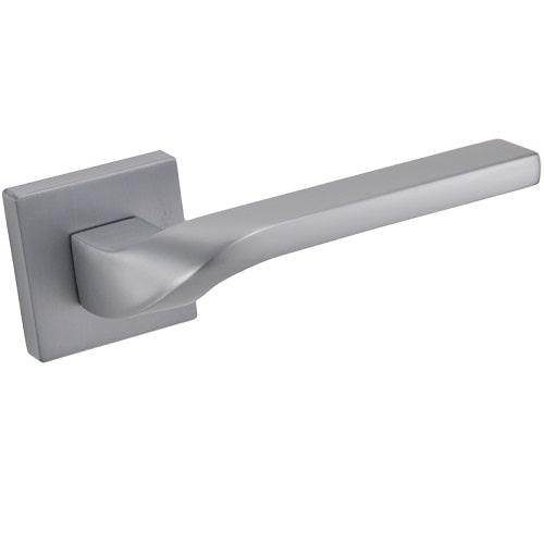 Ручка дверна Siba Nika E05 0 55 55 хром матовий, фото 1