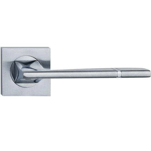 Ручка дверна Siba Nova Z37 0 05 07 хром матовий/хром, фото 1