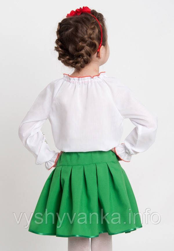 дитяча вишиванка маки купити київ