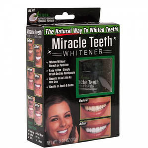 Вибілювач зубів MIRACLE TEETH WHITENER