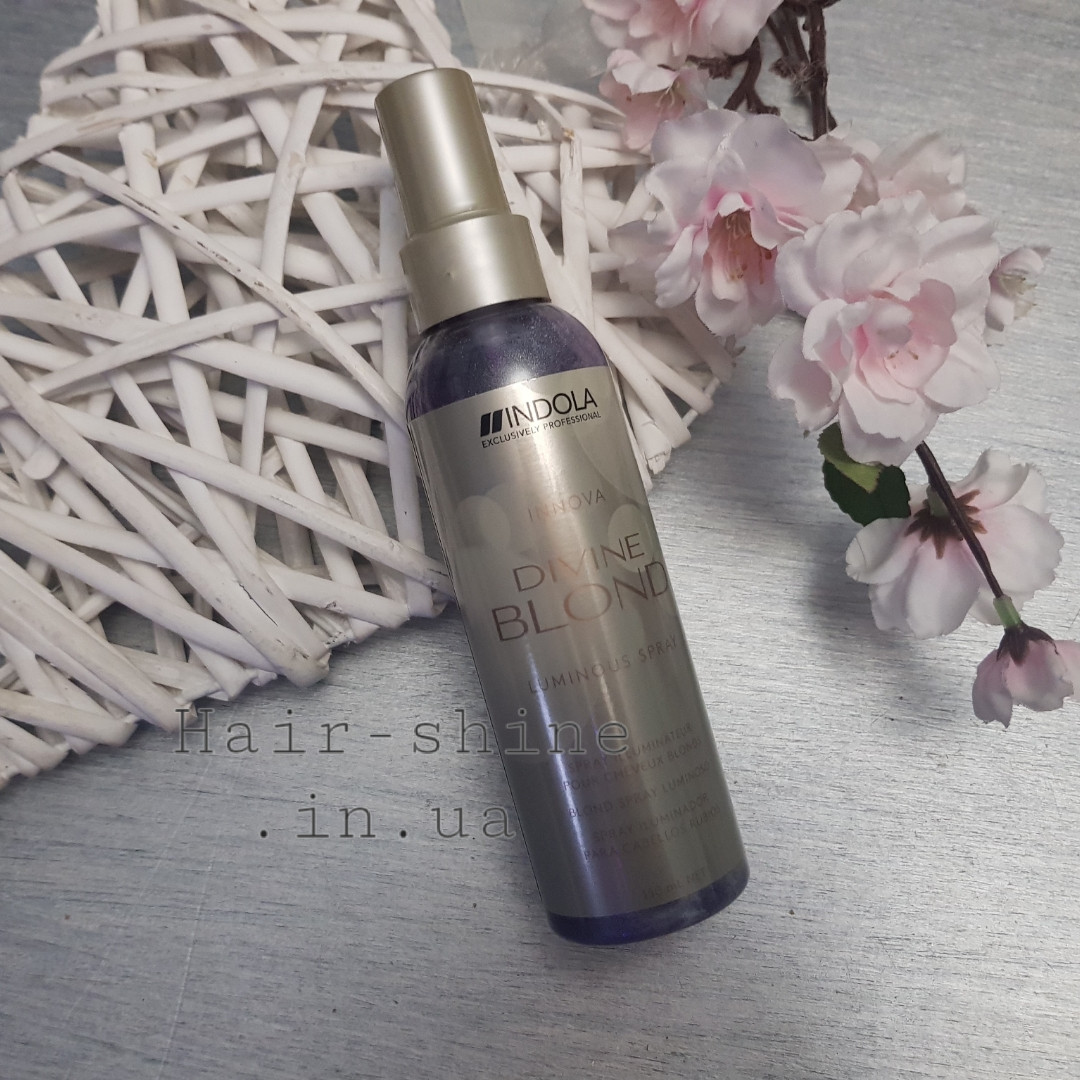 Нейтрализирующий спрей-кондиціонер для волосся Indola Innova Divine Blond Luminous Spray 150 мл