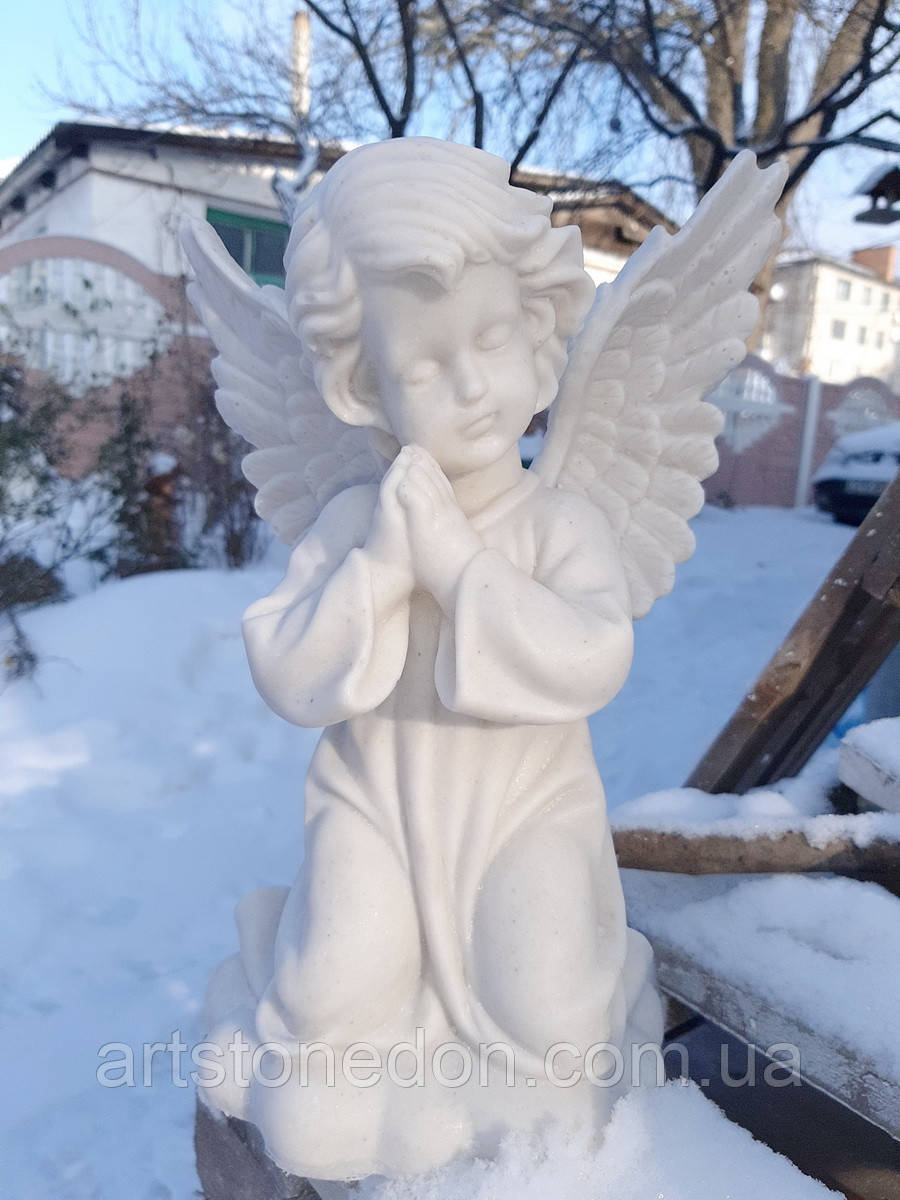 Ангели з мармуру. Скульптура Ангелочка No35 з мармуру, фото 1