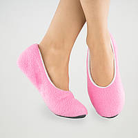 Тапочки балетки розово белые TL_pink-white Тапочки балетки розово белые