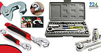 Aiwa Best Quality 40 Pcs Auto Repair Ручной инструмент Комбинированный торцевой ключ с универсальными ключами