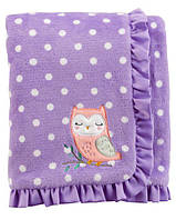 Плюшевый плед Совушка Картерс Owl Plush Blanket