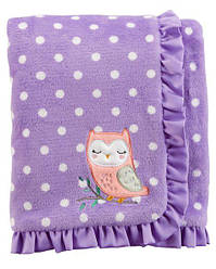 Плюшевий плед Совушка Картерс Owl Plush Blanket