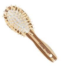 Масажка бамбукова Healthy Hair Small Oval HH1 OLIVIA GARDEN, фото 1