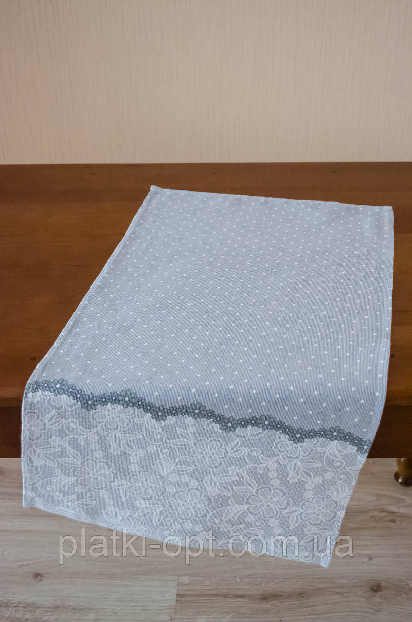 Рушник лляний великий "Лорет" 75х40 см.