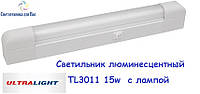 Люминесцентный мебельный светильник Ultralight TL3011 15W белый с выкл 518*65*35