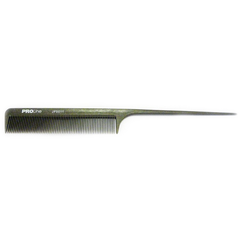 Гребінь сіліконовий з хвостиком PROLINE JF0011, фото 1