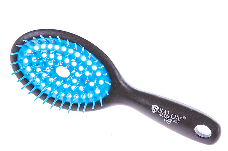 Щітка для розчісування (силікон) мала SALON, фото 1