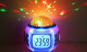 Годинник — проєктор зоряного нічного неба 1038 світильник