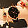 Жіночий годинник Geneva Shine black (уцінка), фото 3