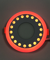 LED світильник 6+3w "Крапочки" c червоним підсвічуванням / LM542 LED панель Lemanso