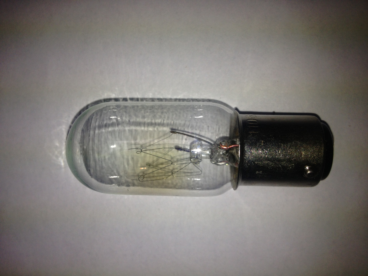 Лампа Ж 110-8, B15d (циліндр) Ц 110-8