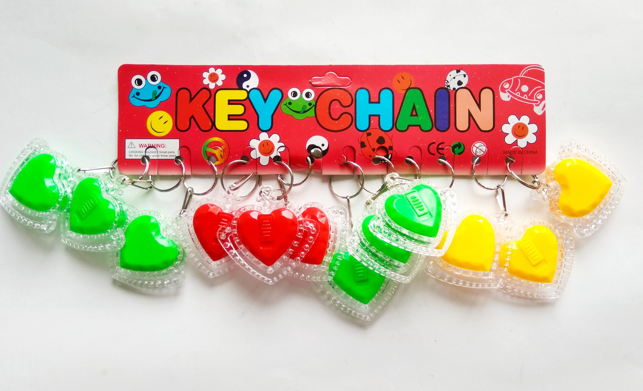 Брелок миготливий Серце, фото 1