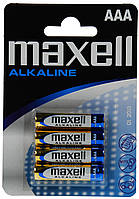 Батарейка AAA Maxell LR-03 4 шт.х блистер