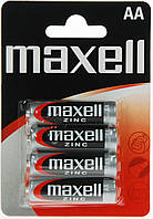 Батарейка AA MAXELL R-6 4PK BLISTER