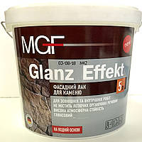 Фасадний лак для каменю MGF Glanz Effekt  (МГФ ГЛЯНЦ ЕФЕКТ) 5л глянцевий