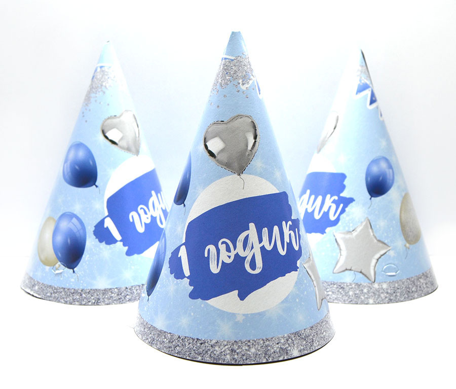 Колпак праздничный 15 см, " 1 годик мальчик": продажа, цена в Львове ...