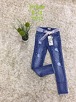 Джинсові брюки для дівчаток S&D 8-18 років