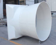 Осьовий скловолоконний вентилятор Турбовент ВХП 850, фото 2