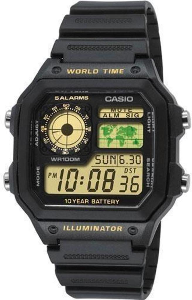 Годинник Casio AE-1200WH-1BVEF (модуль №3299)