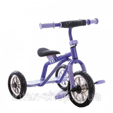 Триколісний велосипед Profi Trike M 0688-1 Фіолетовий, фото 1