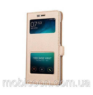 Чехол книжка Momax для Samsung Note 4 N910 N910H Gold