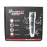 Машинка для стрижки волосся акумуляторна Gemei GM 6092, фото 4