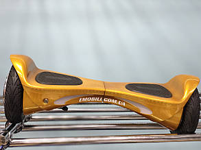 Гіроборд/Гіроскутер Smart Chrome, батарея Samsung 36V 4.4AH; корпус жовтий металік; Bluetooth