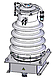Трансформатор струму ТФЗМ 35А 15/5 — 600/5, кл. 0,5S вимірювальний оливонаповнений, фото 3