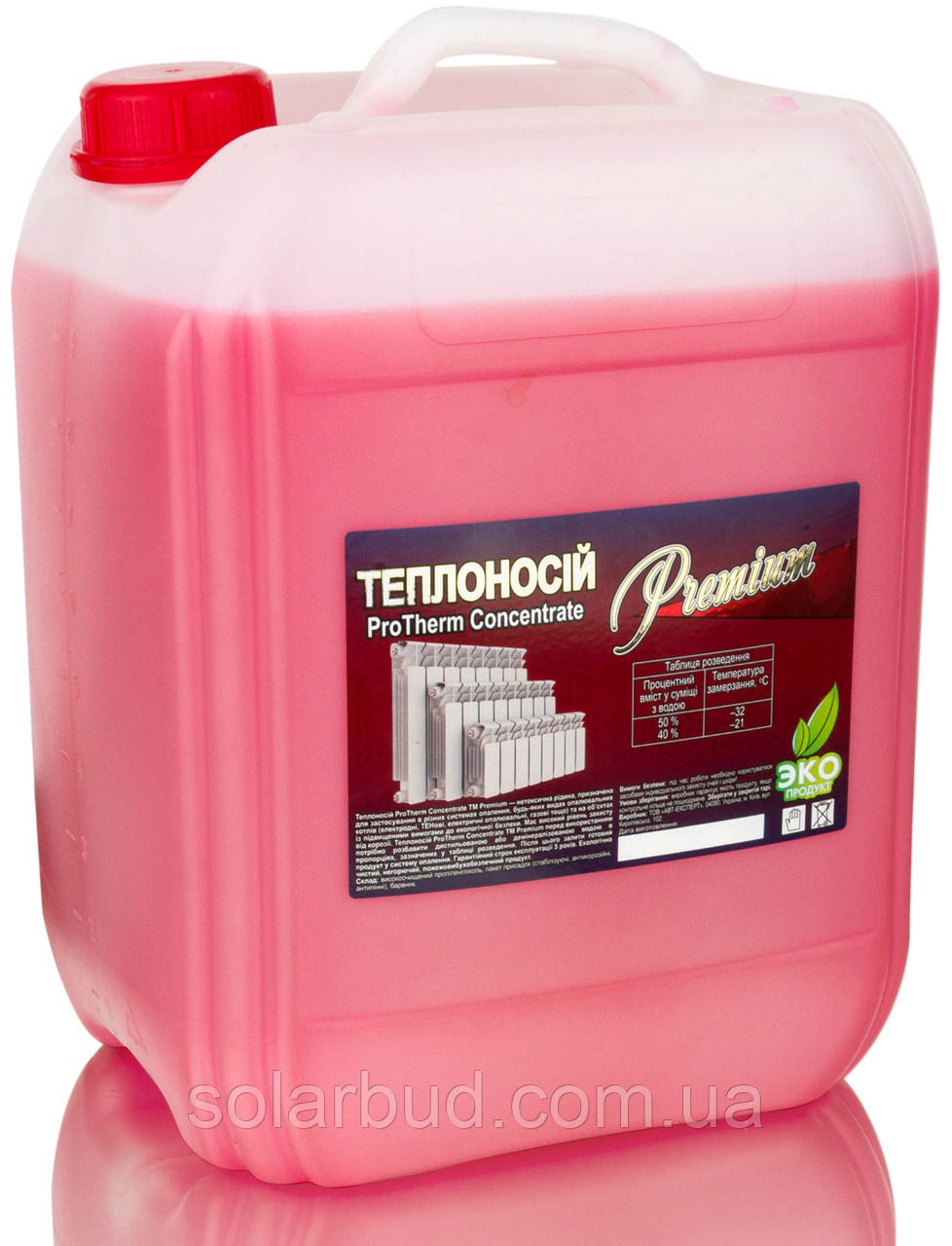 Концентрат теплоносія на основі пропіленгліколю 100% TM Premium, фото 1
