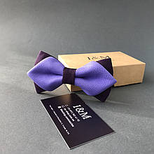 Краватка-метелик I&M Craft з гострими кінцями двоколірна (100127N)